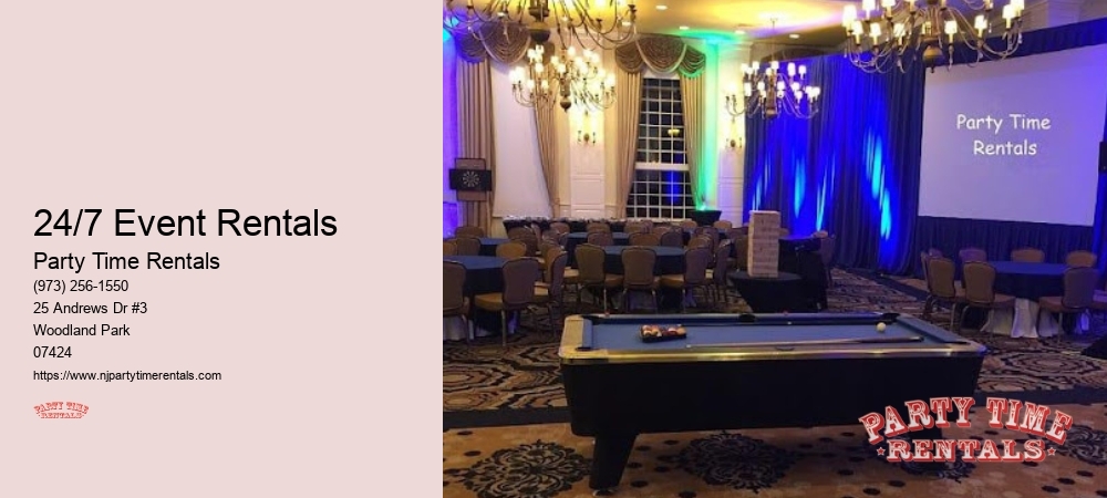 24/7 Event Rentals