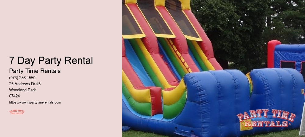 Party Time Rentals Event Reviews