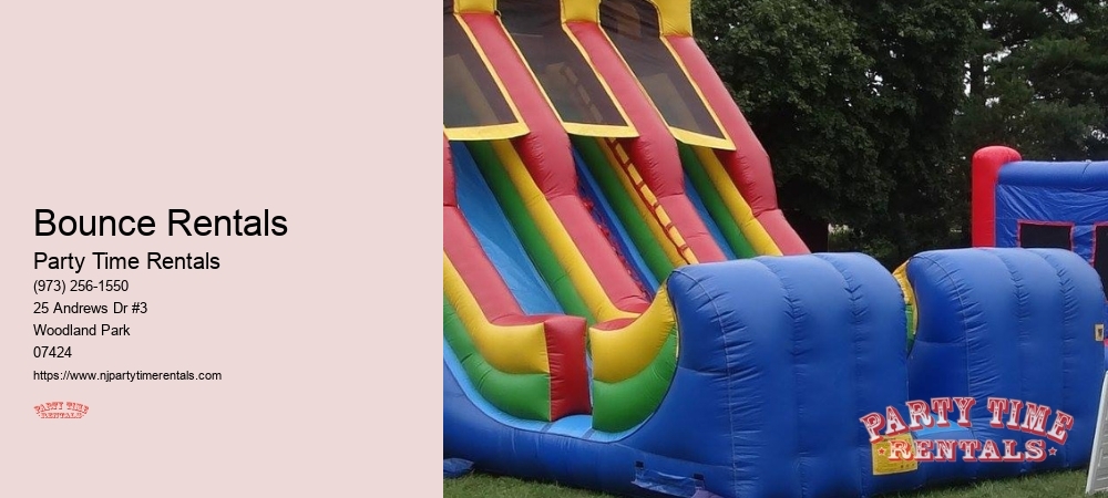 Party Rentals Photos