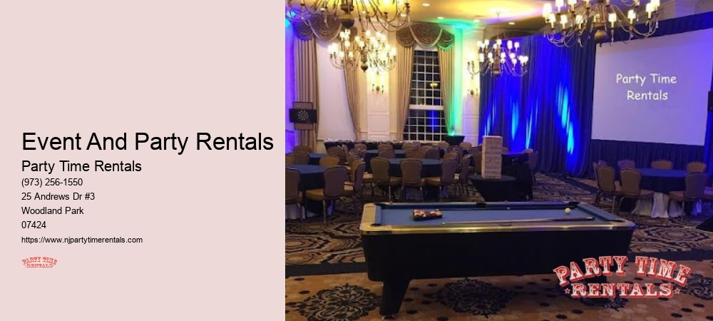 Event And Party Rentals