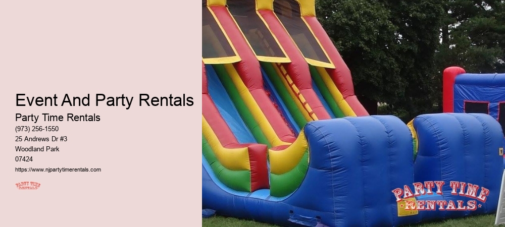 Party Rental & Supply