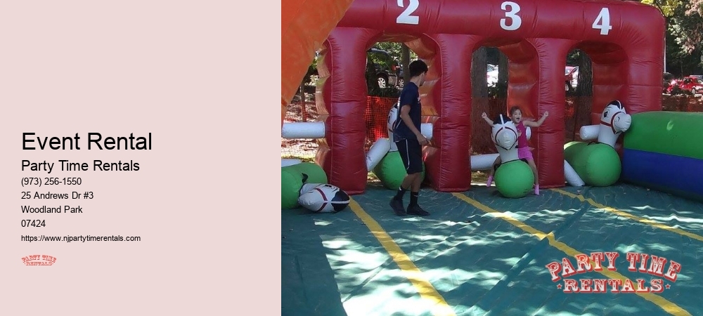 Party Time Rentals Bounce Houses