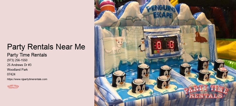 Party Rentals Bounce House Near Me