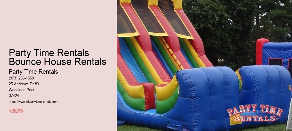 Birthday Party Bounce House Rentals Near Me