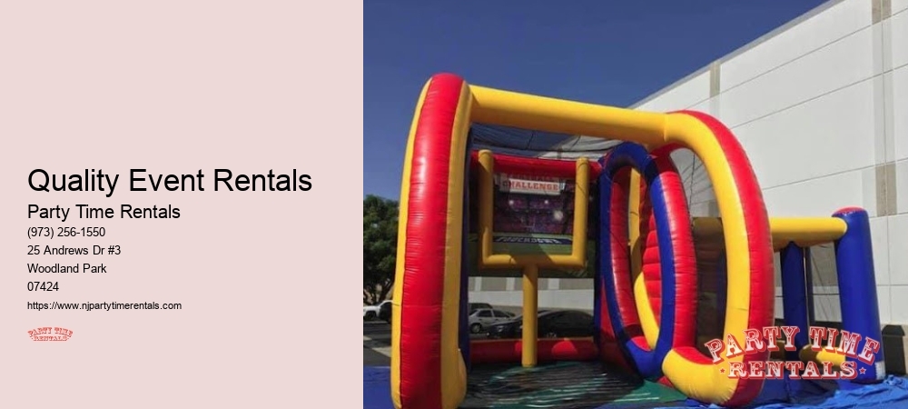 Party Rentals & Supplies